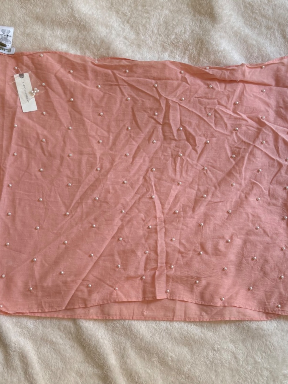 Anthropologie Celandine Fiona Pearl Sarong, 100% cotton, NWT